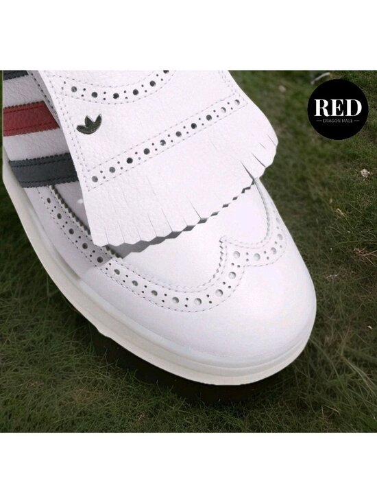 Adidas Coursecup Spikeless Golf Shoes IH2266 White Indigo Scarlet - Men\'s Sz 10 main image 10